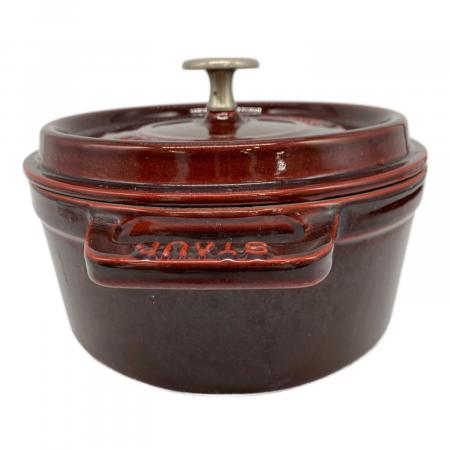 AJ！ストウブ　ヴィンテージ　赤のみ Staub (ストウブ) ストウブ鍋 レッド｜トレファクONLINE