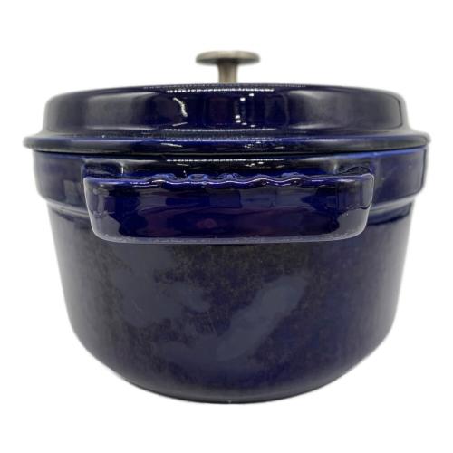 Staub (ストウブ) オーバル鍋 27cm グランブルー