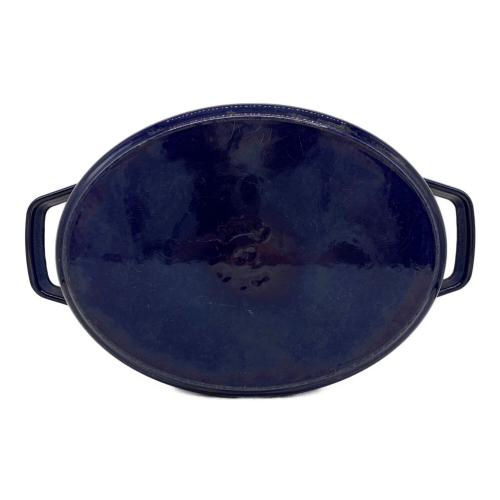 Staub (ストウブ) オーバル鍋 27cm グランブルー