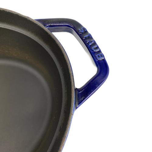 Staub (ストウブ) オーバル鍋 27cm グランブルー
