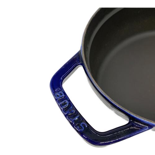 Staub (ストウブ) オーバル鍋 27cm グランブルー