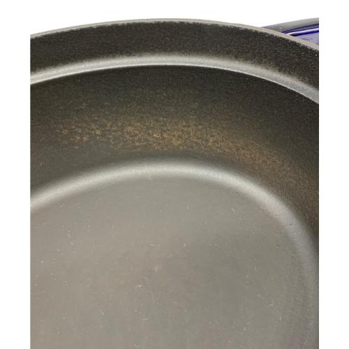 Staub (ストウブ) オーバル鍋 27cm グランブルー