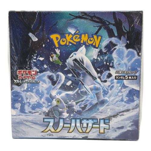 スカーレット＆バイオレット 拡張パック スノーハザード BOX ポケモンカード @ Π