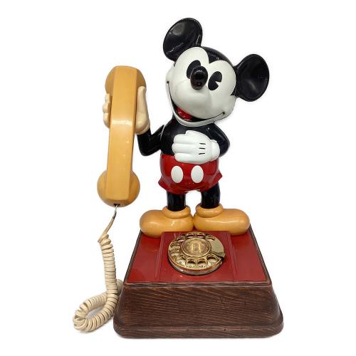 置物 ディズニーミッキー電話機