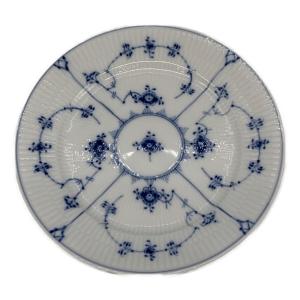 ROYAL COPENHAGEN (ロイヤル・コペンハーゲン) プレート 19cm ブルーフルーテッド・プレイン