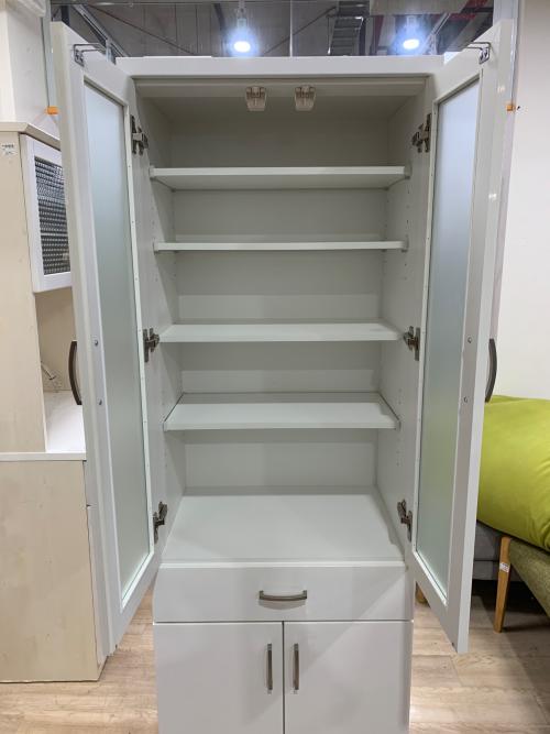 ニトリ 食器棚 60DB-WH ホワイト COPAIN