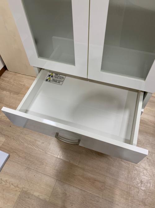 ニトリ 食器棚 60DB-WH ホワイト COPAIN