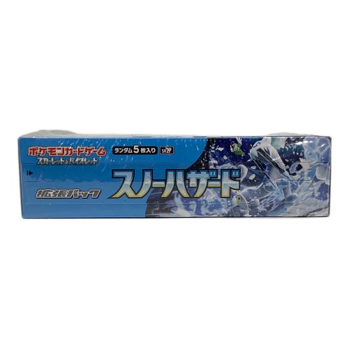 【BOX】ポケモンカードゲーム スカーレット＆バイオレット 拡張パック スノーハザード ポケモンカード @ Π