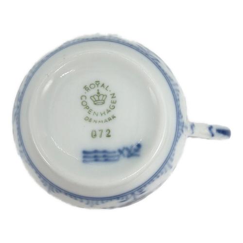 ROYAL COPENHAGEN (ロイヤル・コペンハーゲン) カップ&ソーサーセット ブルーフルーテッド・ハーフレース