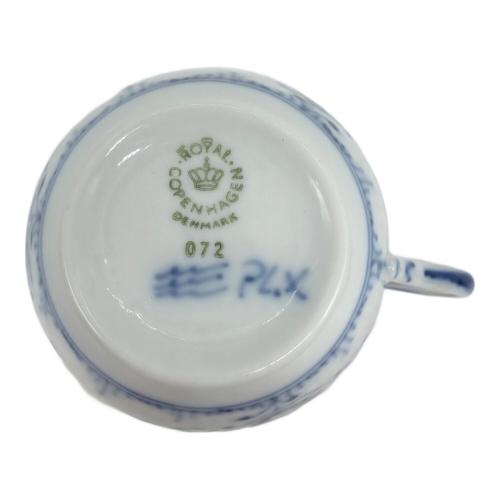 ROYAL COPENHAGEN (ロイヤル・コペンハーゲン) カップ&ソーサーセット ブルーフルーテッド・ハーフレース