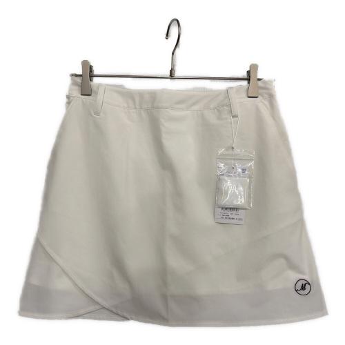 M U SPORTS (エムユースポーツ) ミニスカート ゴルフウェア(スカート) レディース SIZE 42 ホワイト