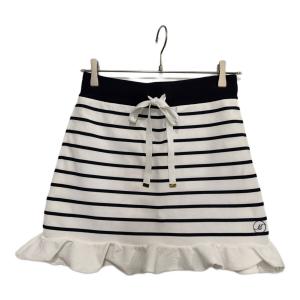 M U SPORTS (エムユースポーツ) ゴルフウェア(スカート) レディース SIZE 44 ホワイト×ブラック