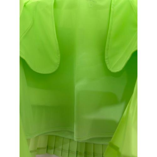 M U SPORTS (エムユースポーツ) ゴルフウェア(スカート) レディース SIZE 42 黄緑