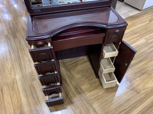 FRANCE MIRROR ドレッサー チェア付き ブラウン