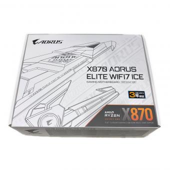 GIGABYTE (ギガバイト) マザーボード X870 AORUS ELITE WIFI7 ICE