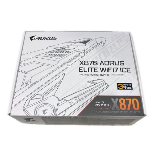 GIGABYTE (ギガバイト) マザーボード X870 AORUS ELITE WIFI7 ICE