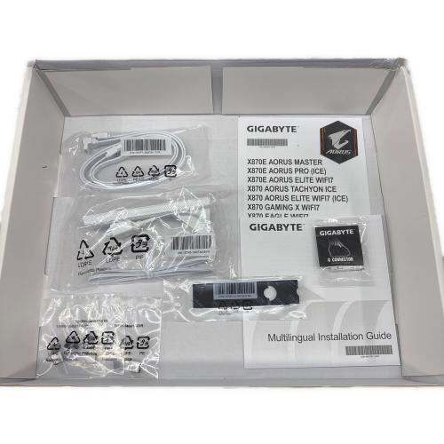 GIGABYTE (ギガバイト) マザーボード X870 AORUS ELITE WIFI7 ICE