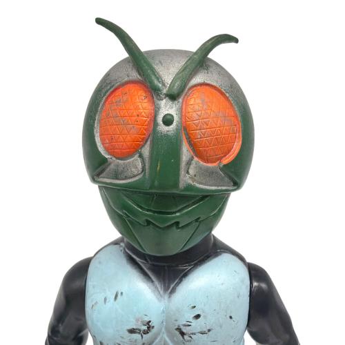 BANDAI (バンダイ) 仮面ライダー旧1号 面取れ ソフビフィギュア @ スタンダードサイズ