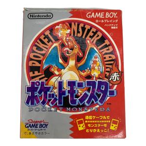 任天堂 (ニンテンドウ) ポケットモンスター 赤 ゲームボーイ用ソフト -