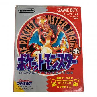 任天堂 (ニンテンドウ) ポケットモンスター 赤 ゲームボーイ用ソフト -