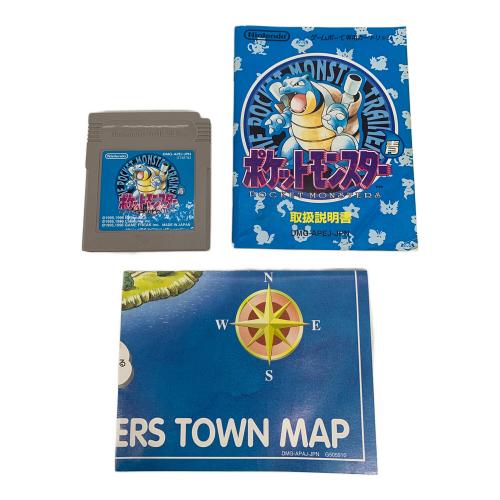 Nintendo (ニンテンドウ) ポケットモンスター青 ゲームボーイ用ソフト -