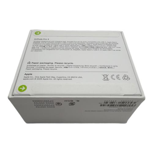 Apple (アップル) AirPods Pro 3 MFHP4J/A