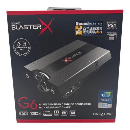 Creative (クリエイティブ) Sound BlasterX G6 SB1770