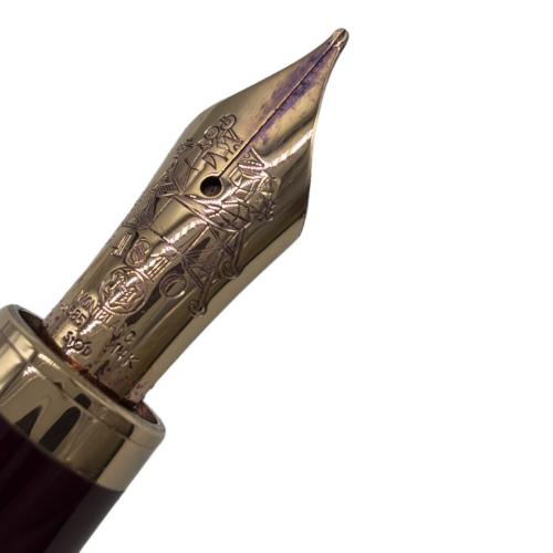MONTBLANC (モンブラン) 万年筆 M25004 ブラウン グレートキャラクター ジョン・F・ケネディ