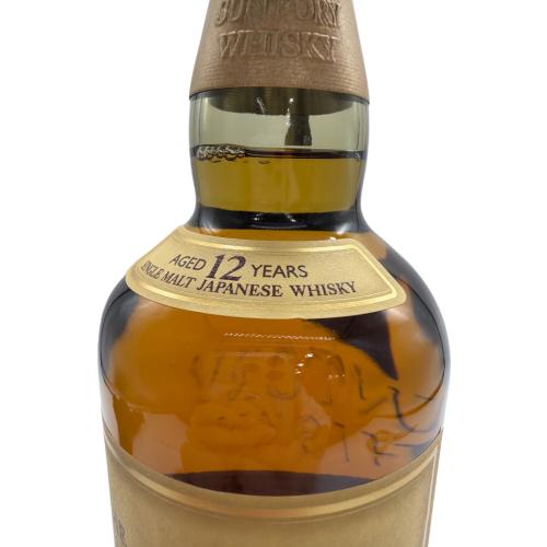 サントリー 山崎 ジャパニーズウイスキー 12年 700ml