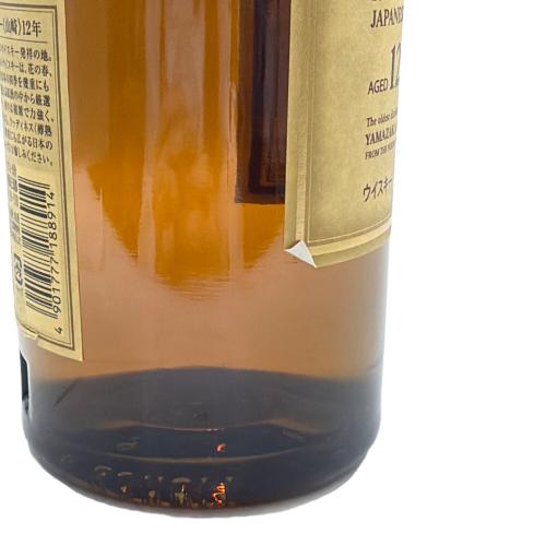 サントリー 山崎 ジャパニーズウイスキー 12年 700ml