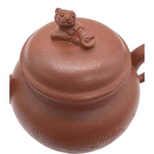 盧雲霞 紫砂壺（急須）虎 茶器