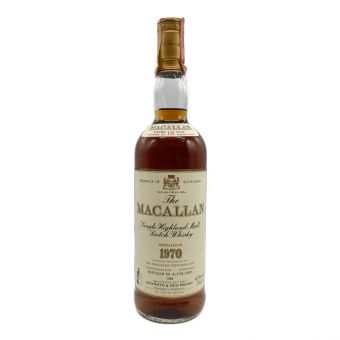 マッカラン (MACALLAN) スコッチ 1970-1988  750ml 18年 旧ボトル 未開封