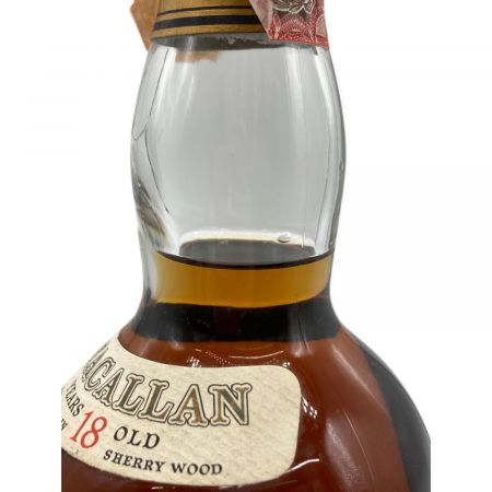 マッカラン (MACALLAN) スコッチ 1970-1988  750ml 18年 旧ボトル 未開封