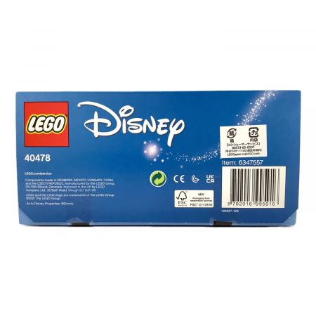 LEGO (レゴ) レゴブロック ディズニー・ミニキャッスル 40478