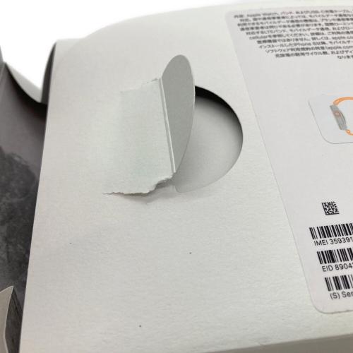 Apple Apple Watch Ultra SBM系ネットワーク利用制限〇 MQFL3J/A GPS+Cellularモデル 49ｍｍ 〇 バッテリー:Sランク(100%) 程度:Sランク(新品同様) 359391342197985
