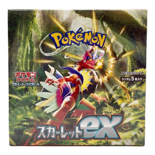 ポケモンカード スカーレットex 拡張パック Box｜トレファクONLINE