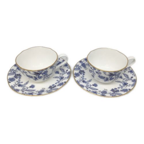 Noritake (ノリタケ) カップ&ソーサー P59378A/4562 ブルーソレンティーノ 2Pセット