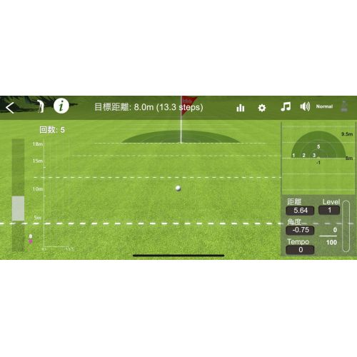 デジタルパット練習機 InBirdie TEMPO