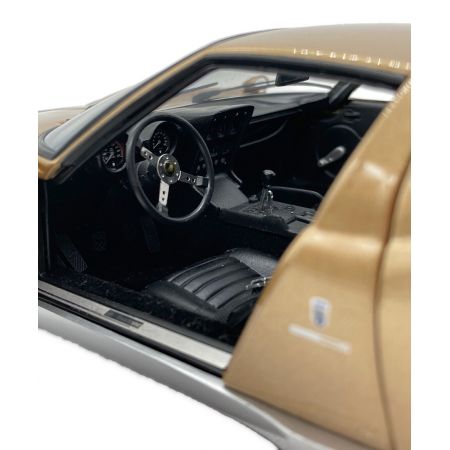 京商（キョウショウ） ダイキャストカー 1/18 SCALE KYOSHO ORIGINALS DIE CAST MODEL LAMBORGHINI Miura P400(Gold) Limited Edition