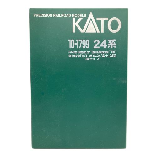 KATO (カトー) Nゲージ 寝台特急「さくら・はやぶさ／富士」 24系 9両セット 動作確認済み 10-1799