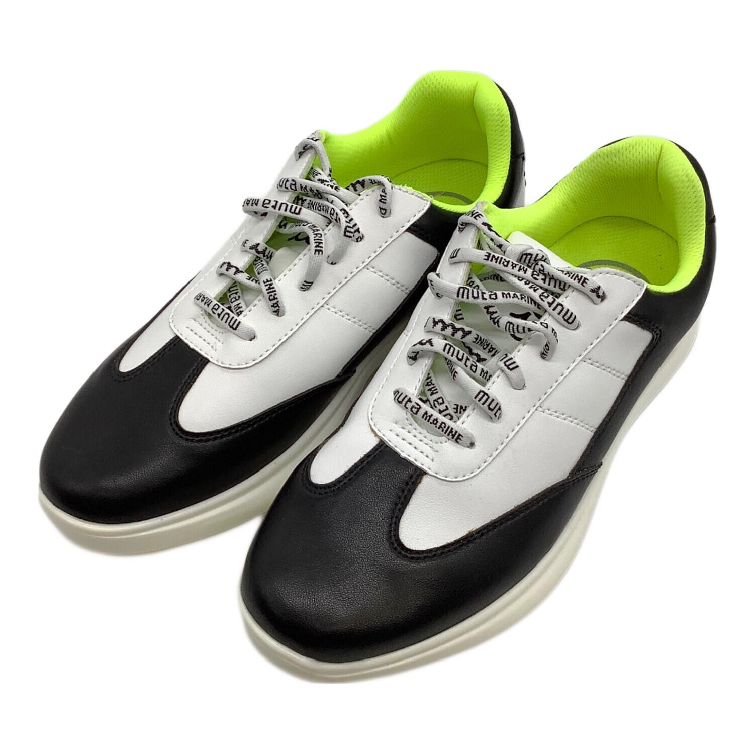 muta ブラック ゴルフスニーカー ムータマリン　26サイズ　新品未使用 muta ブラック ゴルフスニーカー ムータマリン 26サイズ 新品未使用