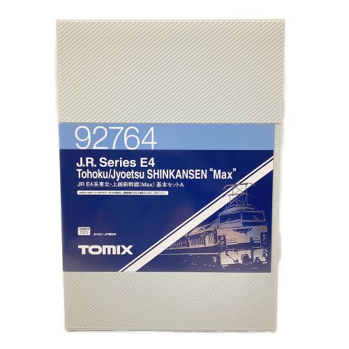 TOMIX (トミックス) Nゲージ ※箱ダメージ有 E4系東北・上越新幹線(Max)基本A6両 鉄道模型 ＋増設セット 動作確認済み 92764/92766