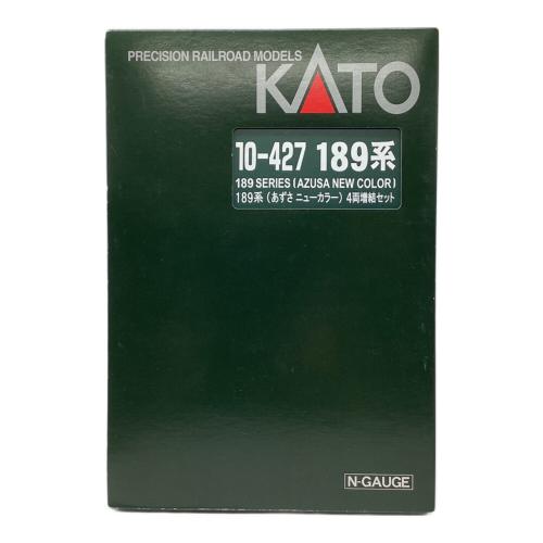 KATO (カトー) Nゲージ 189系(あずさニューカラー )4両増結セット 10-427