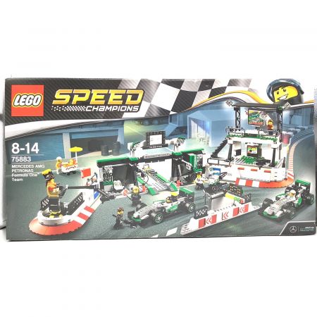 LEGO (レゴ) レゴブロック 年数劣化によりテープヨレ有 スピードチャンピオン メルセデスAMG・ペトロナス・フォーミュラワン・チーム 75883