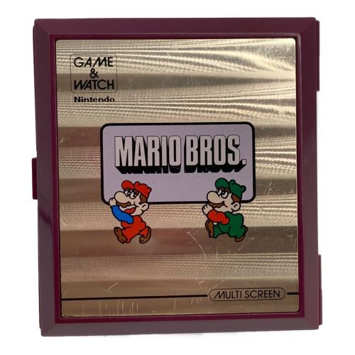  GAME&WATCH マルチスクリーン MARIO BROS.