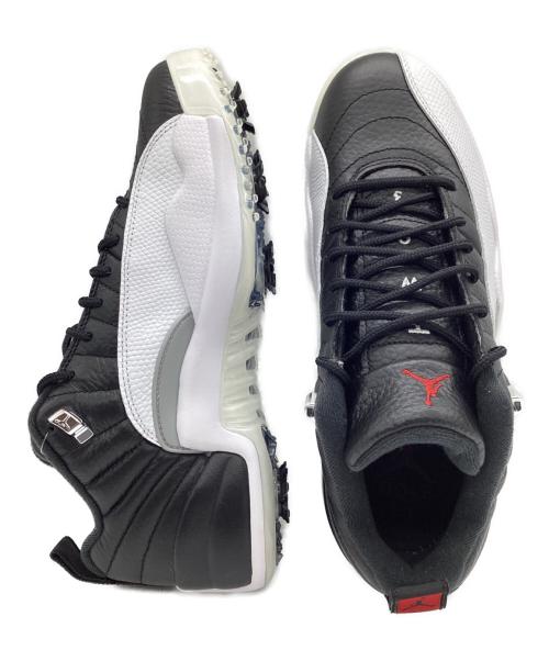 NIKE (ナイキ) AIR JORDAN 12 LOW GOLF “PLAYOFFS”（エアジョーダン12 ロー ゴルフ "プレイオフ"）ゴルフシューズ