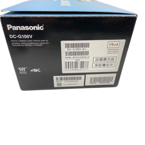 Panasonic ミラーレス一眼カメラ LUMIX DC-G100V レンズ:12-32mm トライポッドグリップ付