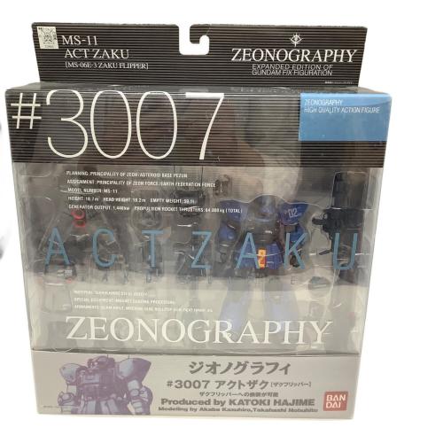 BANDAI (バンダイ) ZEONOGRAPHY ＃3007 アクトザク