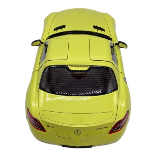 MINICHAMPS (ミニチャンプス) ミニカー イエロー 1/18 MERCEDES-BENZ SLS AMG 2010