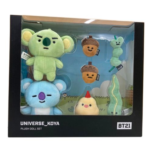 アイドルグッズ BT21 Bt21 Universe Koya Plush Doll Set - 7 Pieces